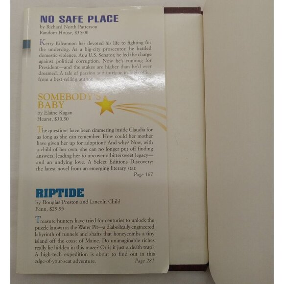 Reader's Digest Select Editions Vol 6 1998 HC 1st Ed w/ Dust Jacket NM - Picture 8 of 13